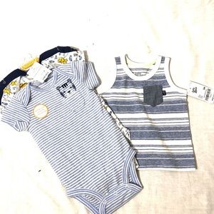 Carter’s Onesie 3 pack and Oshkosh Tank